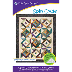 Spin Cycle Pattern by Cozy Quilt Designs - Image of Pattern Cover