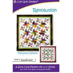 Revolution Pattern by Cozy Quilt Designs - Image of Pattern Cover