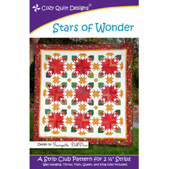 Stars of Wonder Pattern by Cozy Quilt Designs - Image of Pattern Cover