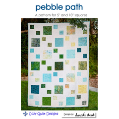 Pebble Path Pattern by Cozy Quilt Design Image of Pattern Cover