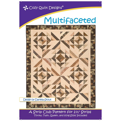 Multifaceted Pattern by Cozy Quilt Designs - Image of Pattern Cover