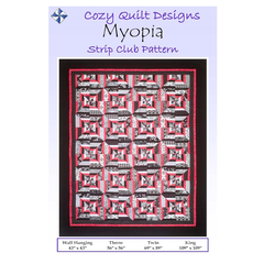Myopia Pattern by Cozy Quilt Designs- Image of Pattern Cover
