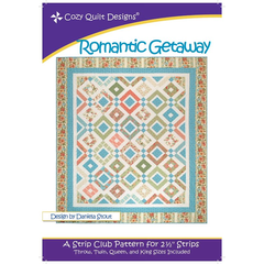Romantic Getaway Pattern  by Cozy Quilt Designs - Image of Pattern Cover