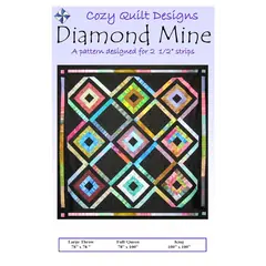 Diamond Mine Quilt Pattern by Cozy Quilt Designs