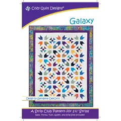 Galaxy Quilt Pattern by Cozy Quilt Designs