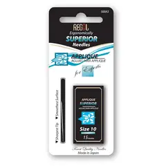Applique / Sharps Needles Size 10 by Regal Hand Sewing Needles