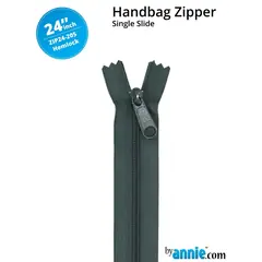By Annie 24 Inch Handbag Zipper Hemlock - See Video