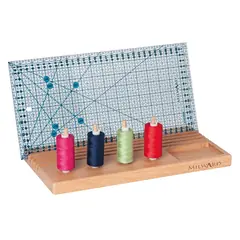 Milward Ruler Rack with 6 x 3mm Storage Slots Plus Thread Storage