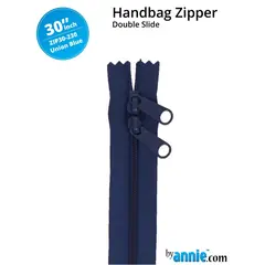 By Annie 30 Inch Handbag Zipper Union Blue - See Video