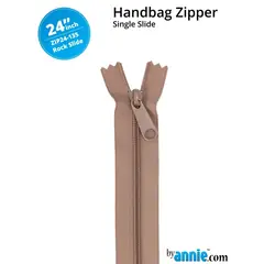 By Annie 24 Inch Handbag Zipper Rock Slide - See Video