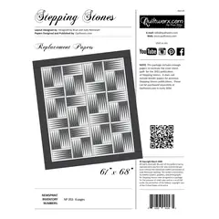 Stepping Stones Quilt Pattern Replacement Papers ONLY by Judy Niemeyer