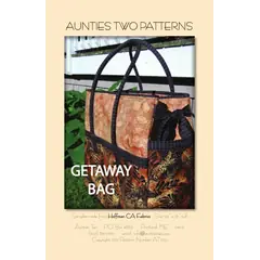 Getaway Bag Pattern AT239 by Aunties Two - Image of Pattern Cover