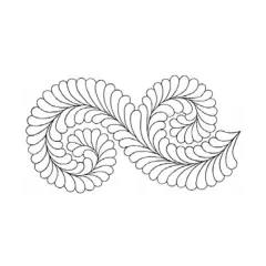 Fancy Feather Border #30472