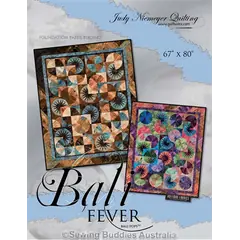 Bali Fever Quilt Pattern by Judy Niemeyer - Image of Pattern Cover