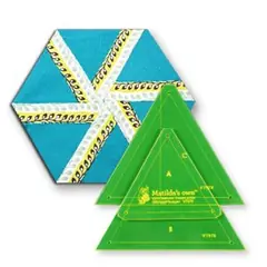 Whirligig Hexagon Patchwork Template - Meredithe Clark