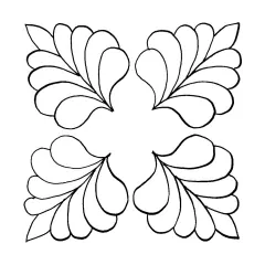 Four Corner Feather #30328