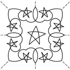 Shooting Star, Block 2 #30623