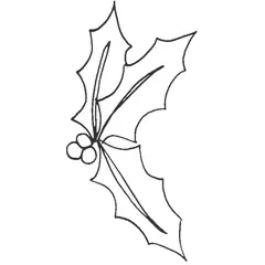 Holly Sprig #30375