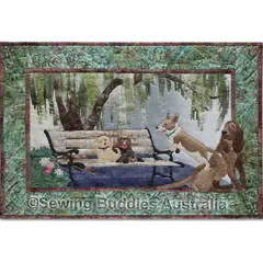 Bench Warmers Pattern 6 of Dog Park by McKenna Ryan