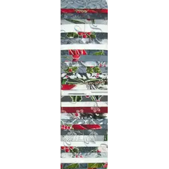 Silver and Grey Christmas Rainbow aka Jelly Roll