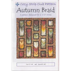 Autumn Braid Pattern by Cozy Quilt Designs