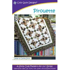 Pirouette Pattern by Cozy Quilt Designs - See Video