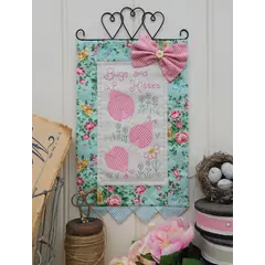 Bugs and Kisses - Wall hanging by Sally Giblin, The Rivendale Collection