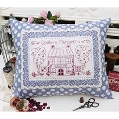 Quilters Mercantile - Cushion by Sally Giblin, The Rivendale Collection