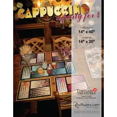 Cappuccino A Party for 4 Placemats and Table Runner Pattern  Judy Niemeyer