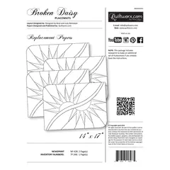 Broken Daisy Placemats Replacement Papers Judy Niemeyer