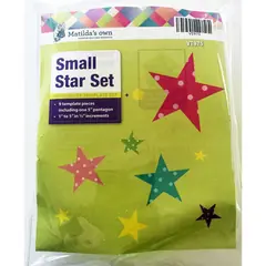 Star Set Small Patchwork Template Matilda's Own