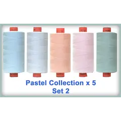 Pastels 5 Colour Set 2 Rasant Thread 1000M