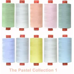 Pastels 10 Colour Set 1 Rasant Thread 1000M