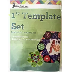 One Inch Mixed Set Patchwork Template Matilda's Own