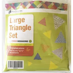 Triangle 60 Degree Large Patchwork Template Matilda's Own