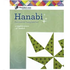 Hanabi (Fireworks) Patchwork Template Set Matilda's Own