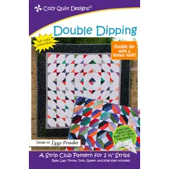 Double Dipping Pattern by Cozy Quilt Designs - See Video