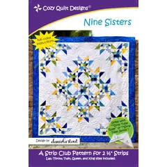 Nine Sisters Pattern by Cozy Quilt Designs SEE VIDEO