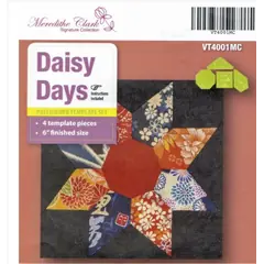 Daisy Days Patchwork Template - Meredithe Clarke Signature Collection