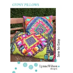 Gypsy Pillows by Lynne Wilson Designs - SEE VIDEO