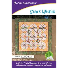 Stars Within Pattern by Cozy Quilt Designs - See Video