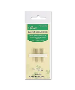 Clover Gold Eye Quilting Needles Size 9