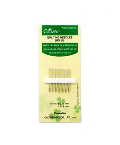 Clover Gold Eye Quilting Needles Size 10