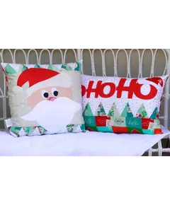 HoHoHo Applique Cushion Pattern by Claire Turpin 2 Designs Included