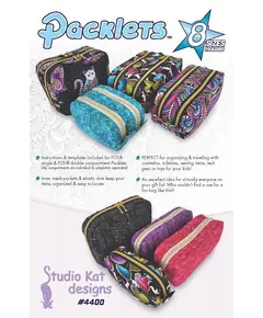 Packlets Patterns 8 Sizes Included by Studio Kat Designs