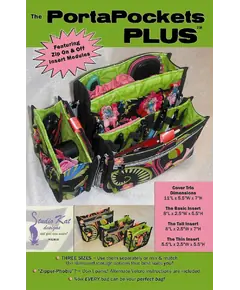 Porta Pockets Plus Bag Pattern by Studio Kat Designs