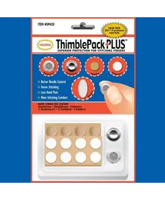 Thimble Pack Plus by Colonial Needle co. Adhesive thimble selection