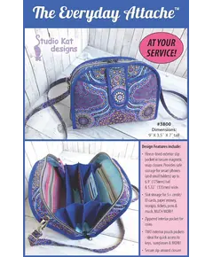 Everyday Attache Pattern by Studio Kat Designs