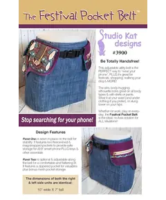 Festival Pocket Belt Pattern by Studio Kat Designs
