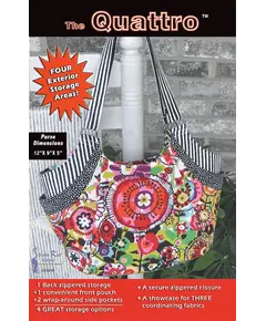 Quattro Bag Pattern by Studio Kat Designs